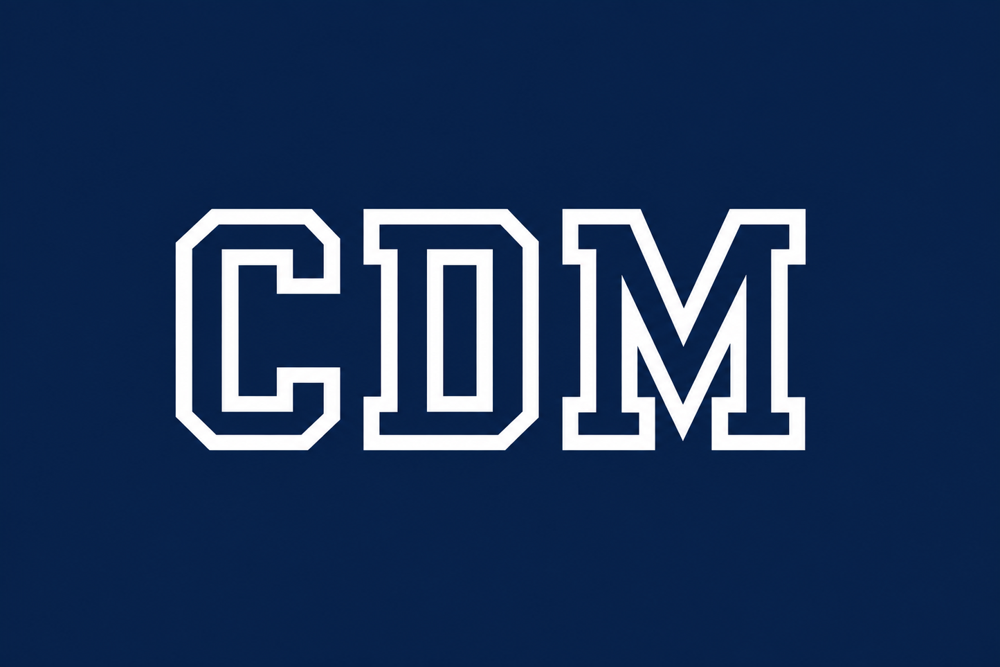 CDM Navy Varsity Collection