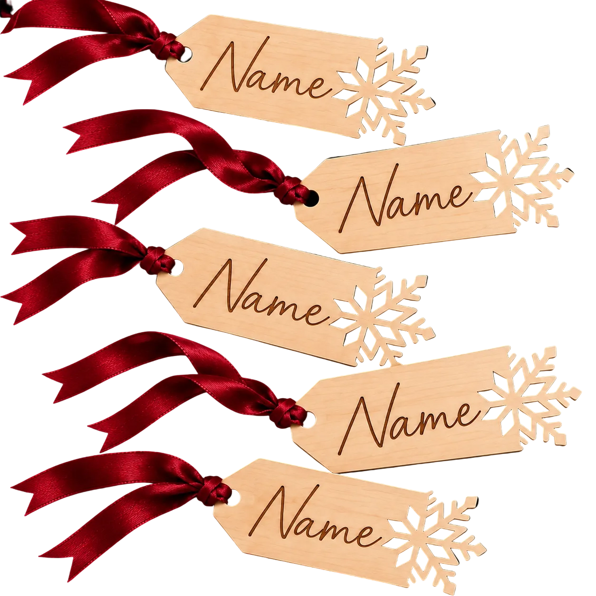 Custom Wooden Gift Tags