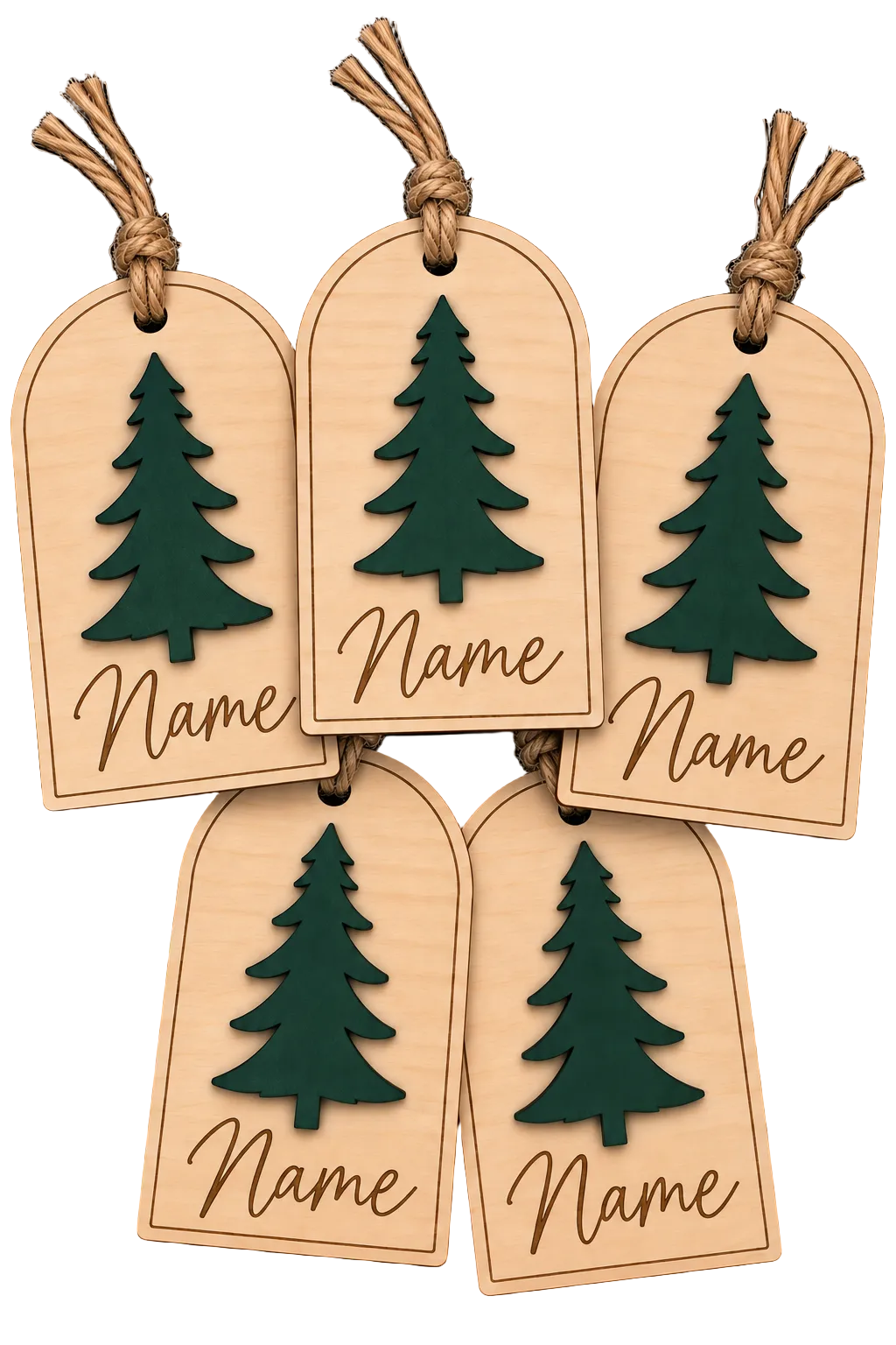 Custom Wooden Gift Tags